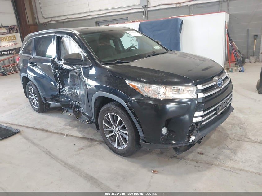2019 Toyota Highlander VIN 5TDJGRFH6KS065744 IAAI salvage auction — RIGHT SIDE, Mv-907A (New York), sold $5,900 on 2026-07-08 (photo 1)