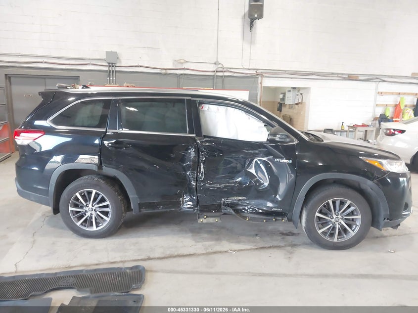 2019 Toyota Highlander VIN 5TDJGRFH6KS065744 IAAI salvage auction — RIGHT SIDE, Mv-907A (New York), sold $5,900 on 2026-07-08 (photo 6)