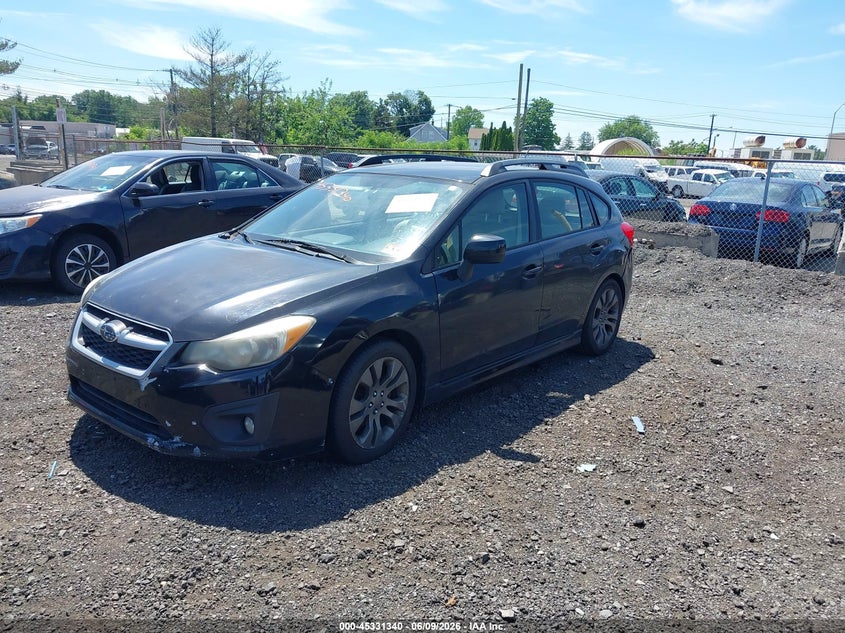 2012 Subaru Impreza VIN JF1GPAR67CH238432 IAAI salvage auction — NORMAL WEAR, Clear (New Jersey), sold $750 on 2026-07-13 (photo 2)