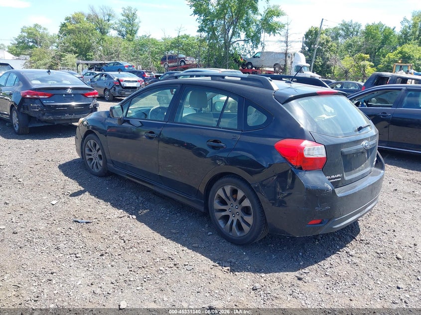 2012 Subaru Impreza VIN JF1GPAR67CH238432 IAAI salvage auction — NORMAL WEAR, Clear (New Jersey), sold $750 on 2026-07-13 (photo 3)