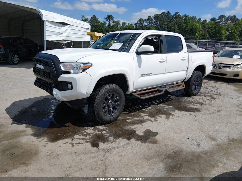 2021 Toyota Tacoma VIN 3TMCZ5AN5MM418261 IAAI salvage auction — FRONT END, Salvage Title, sold $9,850 on 2026-07-20 (photo 2)