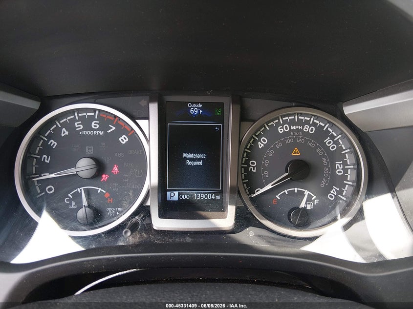2021 Toyota Tacoma VIN 3TMCZ5AN5MM418261 IAAI salvage auction — FRONT END, Salvage Title, sold $9,850 on 2026-07-20 (photo 7)
