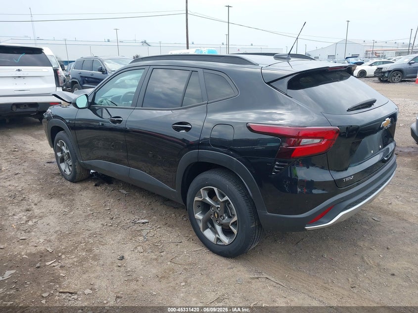 2025 Chevrolet Trax VIN KL77LHEP4SC086406 IAAI salvage auction — FRONT END, Salvage Title, sold $2,950 on 2026-07-21 (photo 3)
