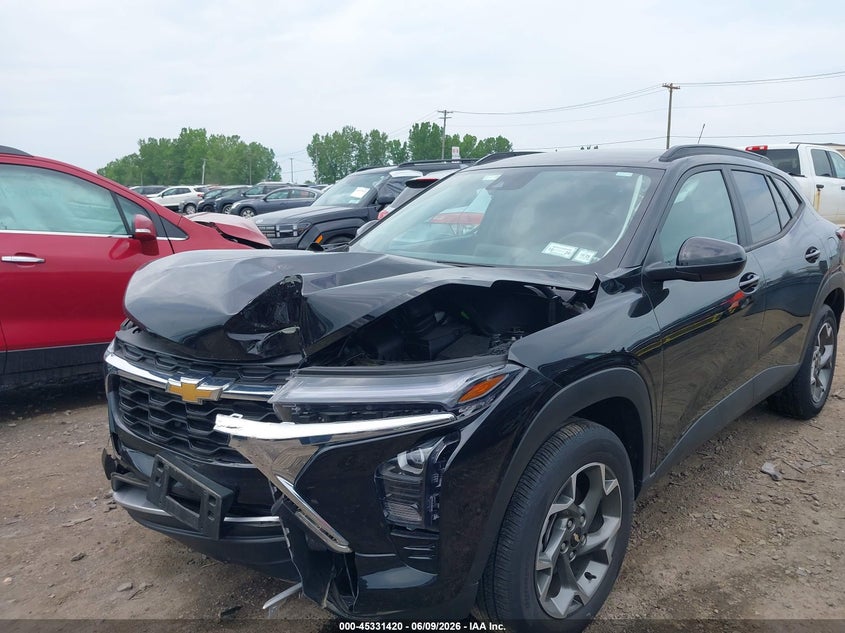 2025 Chevrolet Trax VIN KL77LHEP4SC086406 IAAI salvage auction — FRONT END, Salvage Title, sold $2,950 on 2026-07-21 (photo 6)