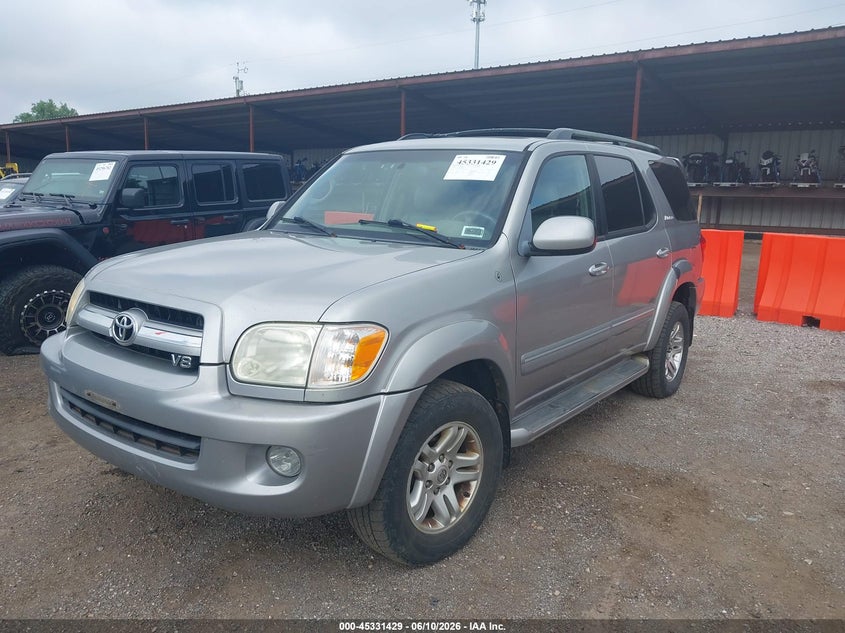 2006 Toyota Sequoia VIN 5TDBT48A66S258887 IAAI salvage auction — NORMAL WEAR, Original (Ohio), sold $950 on 2026-07-15 (photo 2)