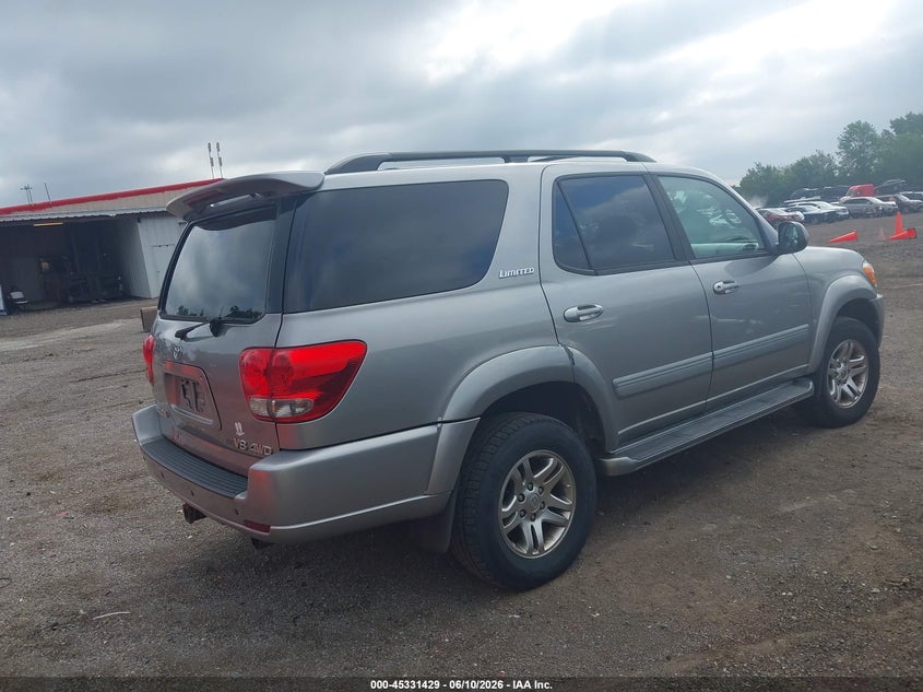 2006 Toyota Sequoia VIN 5TDBT48A66S258887 IAAI salvage auction — NORMAL WEAR, Original (Ohio), sold $950 on 2026-07-15 (photo 4)