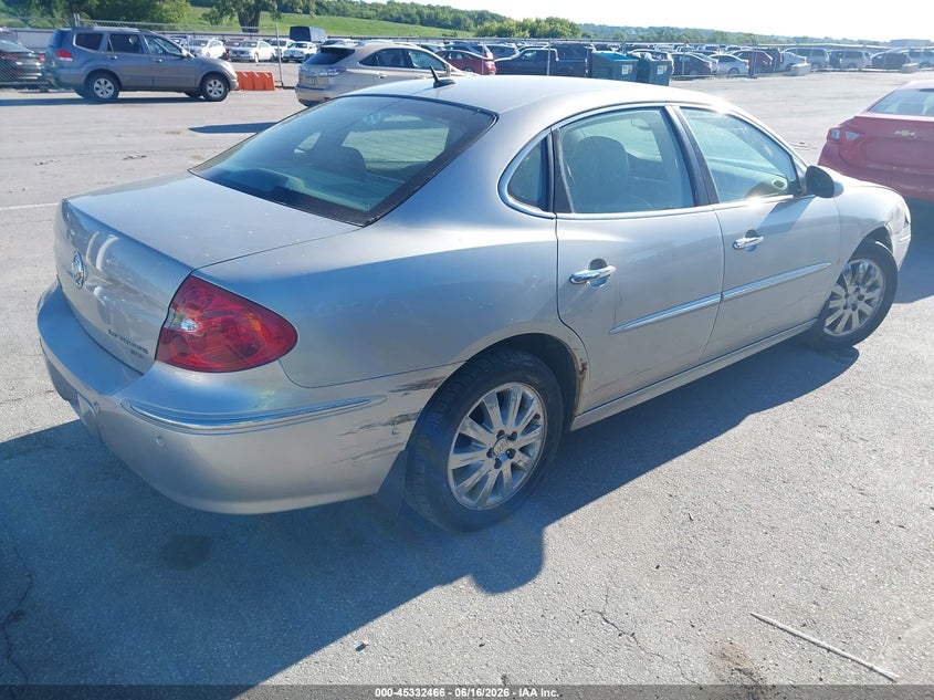 2008 Buick Lacrosse VIN 2G4WD582X81268891 IAAI salvage auction — SIDE, Salvage (Iowa), sold $550 on 2026-07-10 (photo 4)