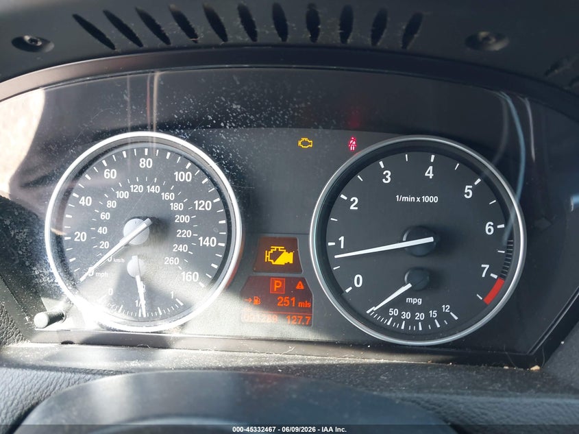 2013 BMW X5 VIN 5UXZV8C58D0C14563 IAAI salvage auction — ENGINE DAMAGE, Salvage Title, sold $2,350 on 2026-07-29 (photo 7)