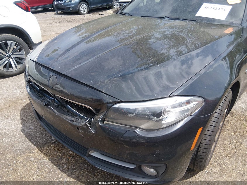 2015 BMW 5er VIN WBA5B3C56FD544719 IAAI salvage auction — FRONT END, Salvage Title, sold $350 on 2026-07-21 (photo 6)