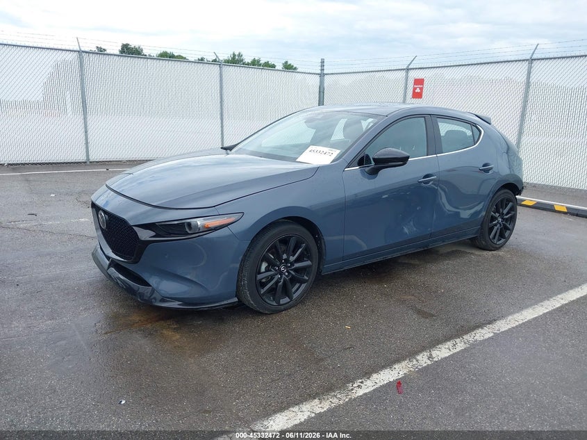 2021 Mazda 3 VIN JM1BPBNY0M1400350 IAAI salvage auction — REAR END, Salvage (Indiana), sold $6,900 on 2026-07-10 (photo 2)