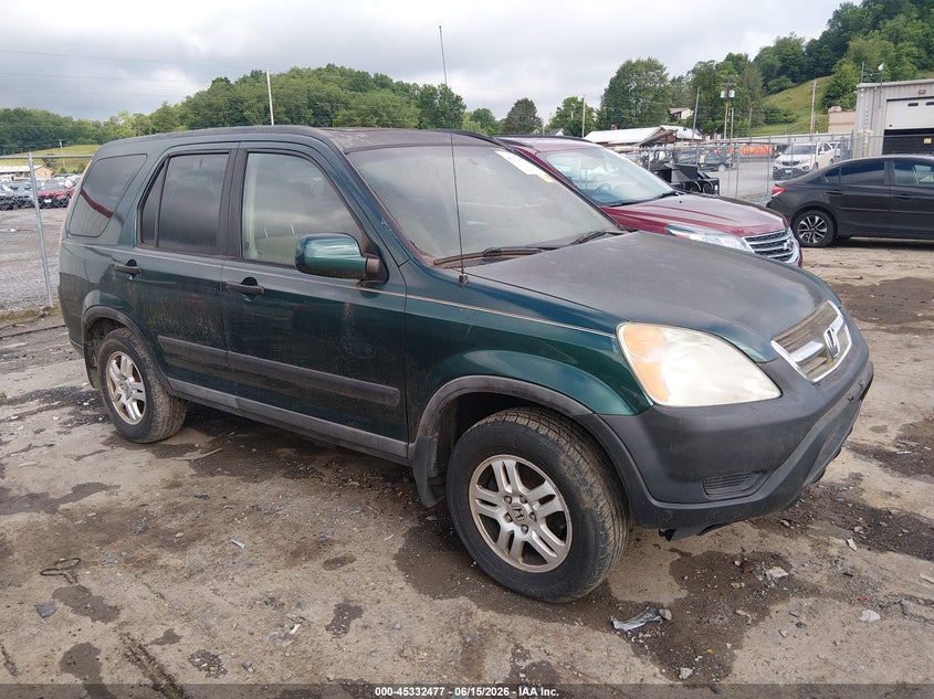 2002 Honda Cr-v VIN SHSRD78832U012347 IAAI salvage auction — NORMAL WEAR, Clear-Dealer Only (West Virginia), sold $175 on 2026-07-09 (photo 1)