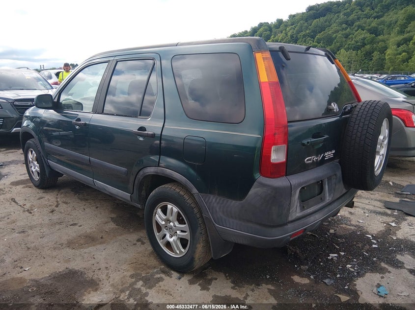 2002 Honda Cr-v VIN SHSRD78832U012347 IAAI salvage auction — NORMAL WEAR, Clear-Dealer Only (West Virginia), sold $175 on 2026-07-09 (photo 3)