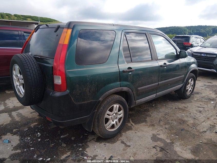 2002 Honda Cr-v VIN SHSRD78832U012347 IAAI salvage auction — NORMAL WEAR, Clear-Dealer Only (West Virginia), sold $175 on 2026-07-09 (photo 4)