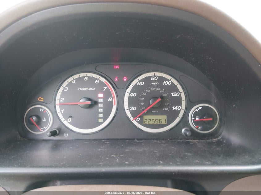 2002 Honda Cr-v VIN SHSRD78832U012347 IAAI salvage auction — NORMAL WEAR, Clear-Dealer Only (West Virginia), sold $175 on 2026-07-09 (photo 7)