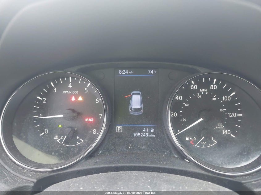 2018 Nissan Rogue VIN 5N1AT2MV0JC813461 IAAI salvage auction — FRONT END, Salvage Title, sold $3,100 on 2026-07-24 (photo 7)