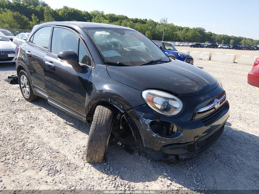 2017 Fiat 500x VIN ZFBCFXAB3HP532093 IAAI salvage auction — FRONT END, Salvage (Ohio), sold $400 on 2026-08-19 (photo 1)
