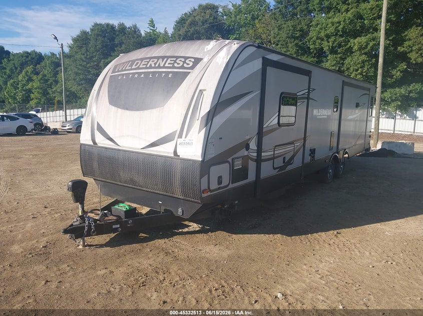 2020 Heartland Wilderness VIN 5SFNB402XLE429577 IAAI salvage auction — ROOF, Certificate Of Destruction (Florida), sold $1,225 on 2026-07-29 (photo 2)