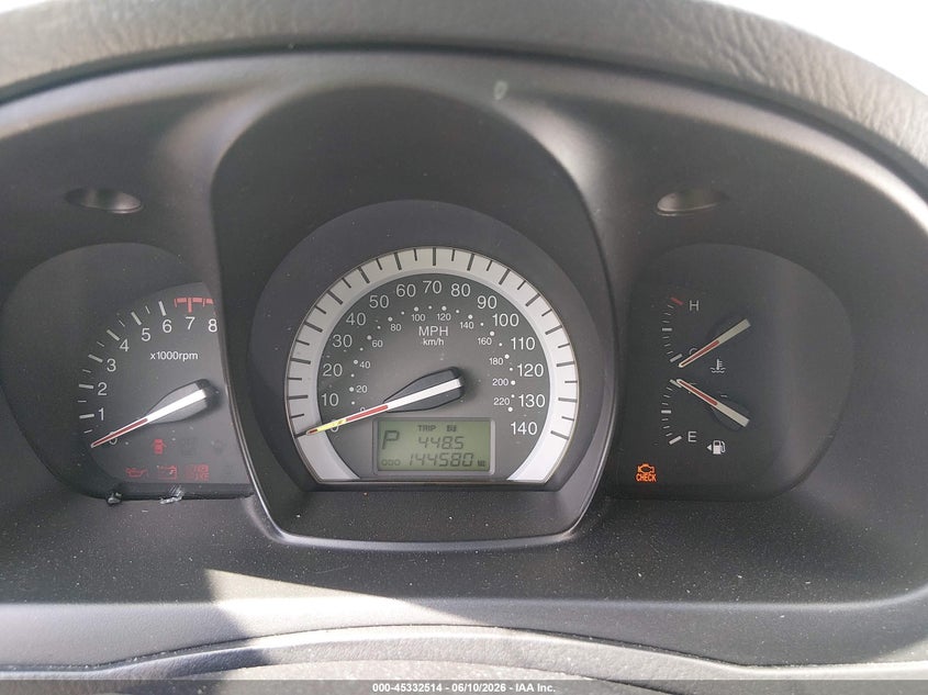 2009 Kia Spectra VIN KNAFE221695026435 IAAI salvage auction — FRONT END, Salvage (Georgia), sold $625 on 2026-07-17 (photo 7)