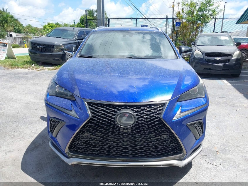 2018 Lexus Nx 300 VIN JTJYARBZ4J2106941 IAAI salvage auction — NORMAL WEAR, Clear (Florida), sold $7,050 on 2026-07-12 (photo 6)