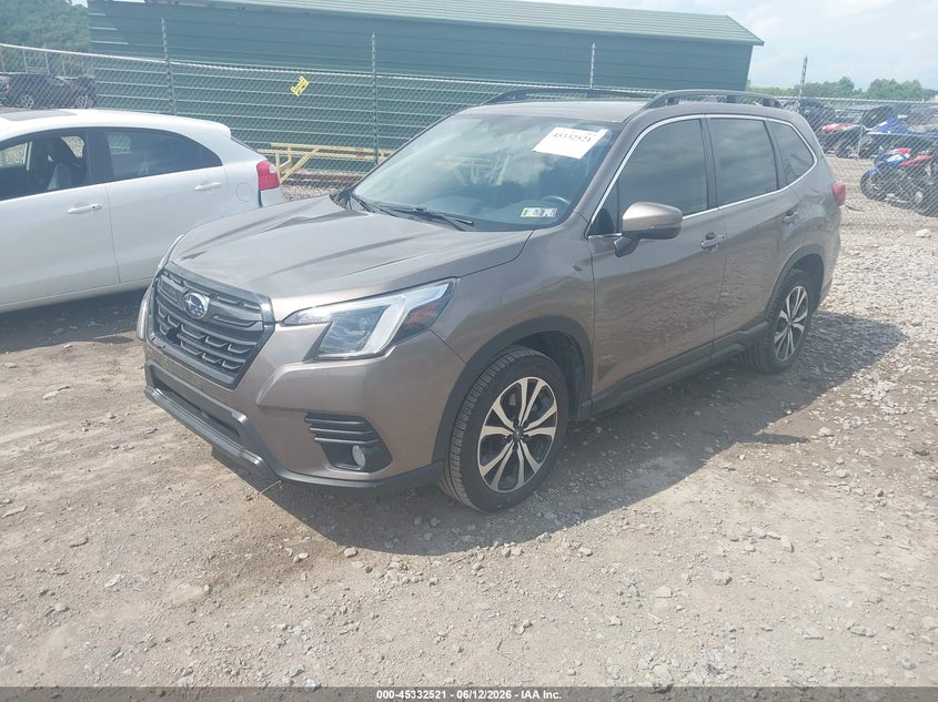 2023 Subaru Forester VIN JF2SKAPC5PH549361 IAAI salvage auction — SIDE, Salvage Title, sold $6,800 on 2026-07-26 (photo 2)
