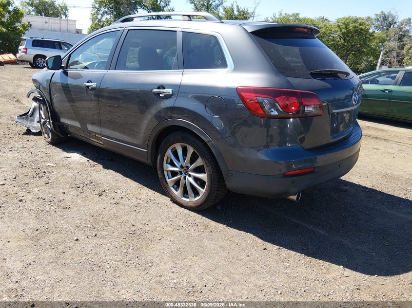 2014 Mazda Cx-9 VIN JM3TB3DV6E0440558 IAAI salvage auction — LEFT FRONT, Mv-907A (New York), sold $700 on 2026-07-29 (photo 3)