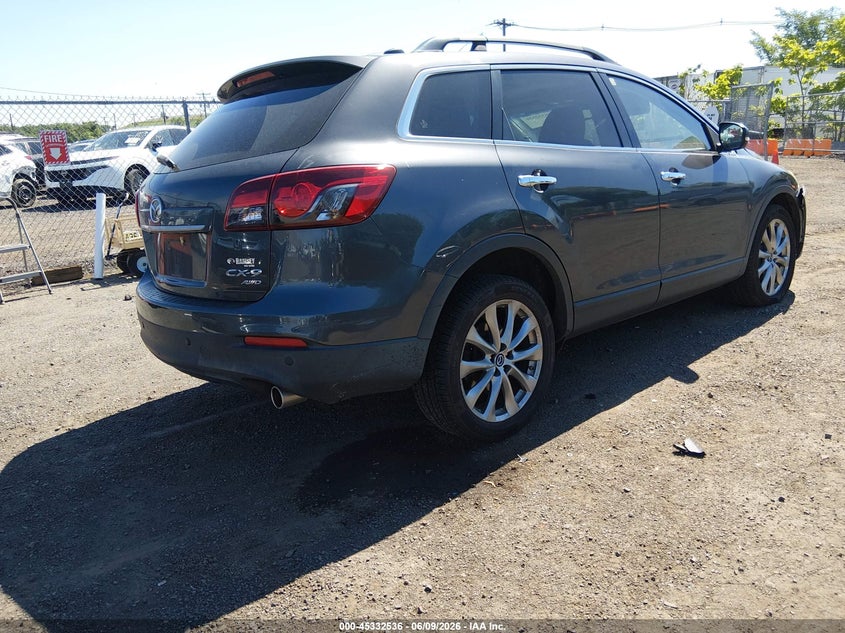 2014 Mazda Cx-9 VIN JM3TB3DV6E0440558 IAAI salvage auction — LEFT FRONT, Mv-907A (New York), sold $700 on 2026-07-29 (photo 4)