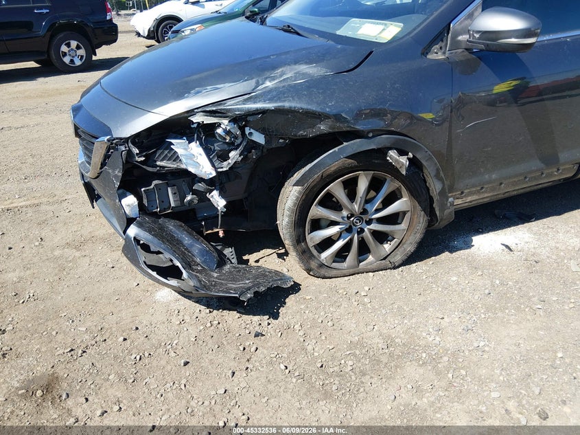 2014 Mazda Cx-9 VIN JM3TB3DV6E0440558 IAAI salvage auction — LEFT FRONT, Mv-907A (New York), sold $700 on 2026-07-29 (photo 6)