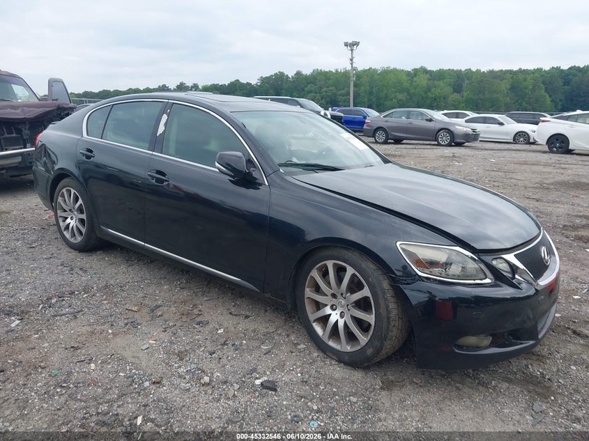 2008 Lexus Gs 460 VIN JTHBL96S585001929 IAAI salvage auction — LEFT SIDE, Salvage (Georgia), sold $475 on 2026-07-15 (photo 1)