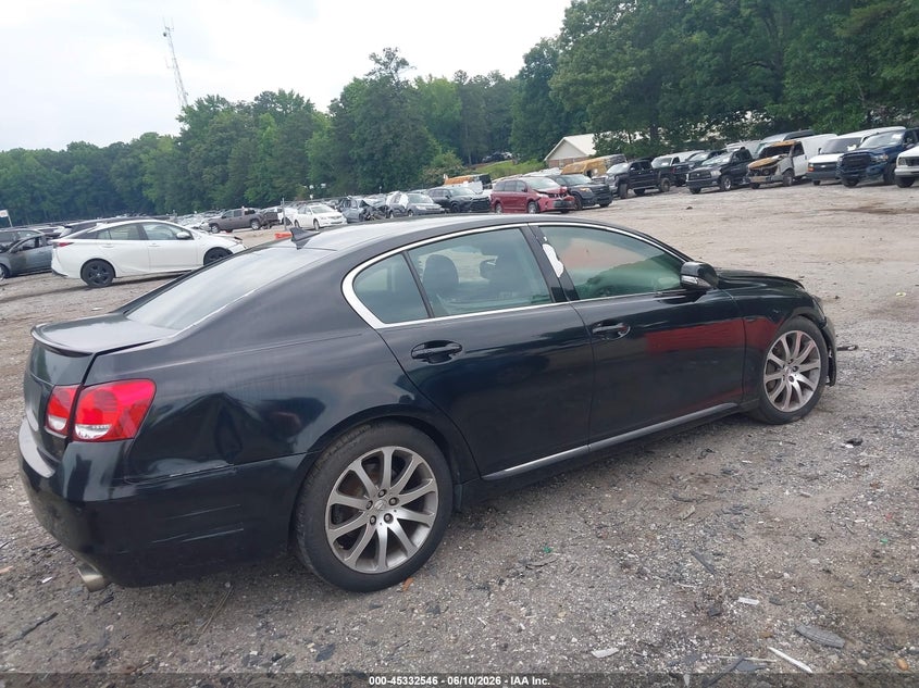 2008 Lexus Gs 460 VIN JTHBL96S585001929 IAAI salvage auction — LEFT SIDE, Salvage (Georgia), sold $475 on 2026-07-15 (photo 4)