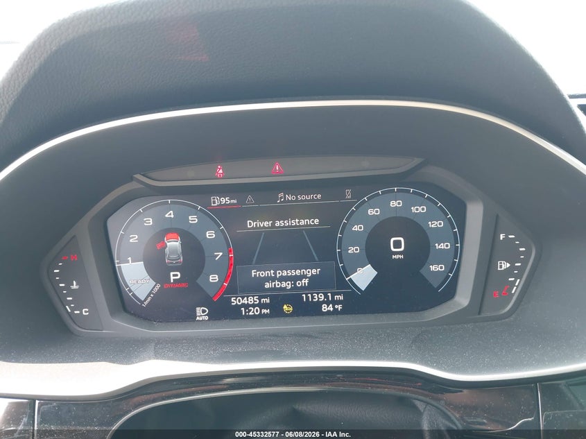 2023 Audi Q3 VIN WA1DECF31P1074130 IAAI salvage auction — FRONT END, Salvage (Michigan), sold $875 on 2026-07-27 (photo 7)