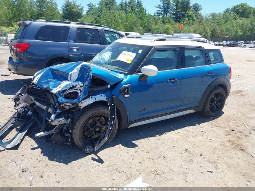 2023 Mini Countryman VIN WMZ83BR04P3R06072 IAAI salvage auction — FRONT END, Salvage (Massachusetts), sold $3,700 on 2026-07-31 (photo 2)