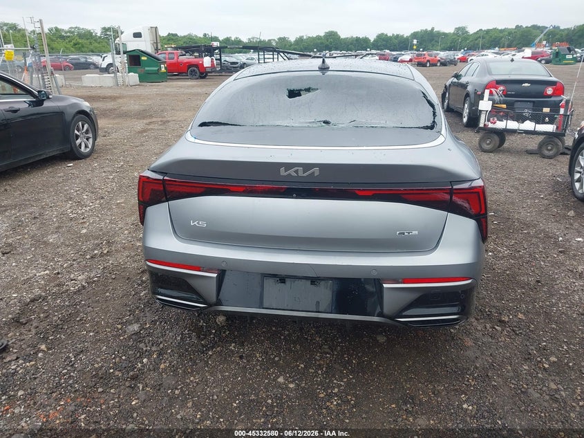 2025 Kia K5 VIN KNAG64J76S5367651 IAAI salvage auction — REAR END, Salvage Title, sold $13,100 on 2026-07-29 (photo 6)