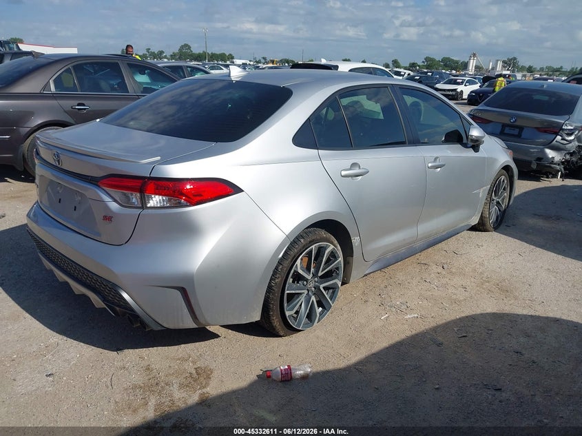 2020 Toyota Corolla VIN JTDP4RCE6LJ014868 IAAI salvage auction — FRONT END, Original (Texas), sold $5,500 on 2026-07-28 (photo 4)