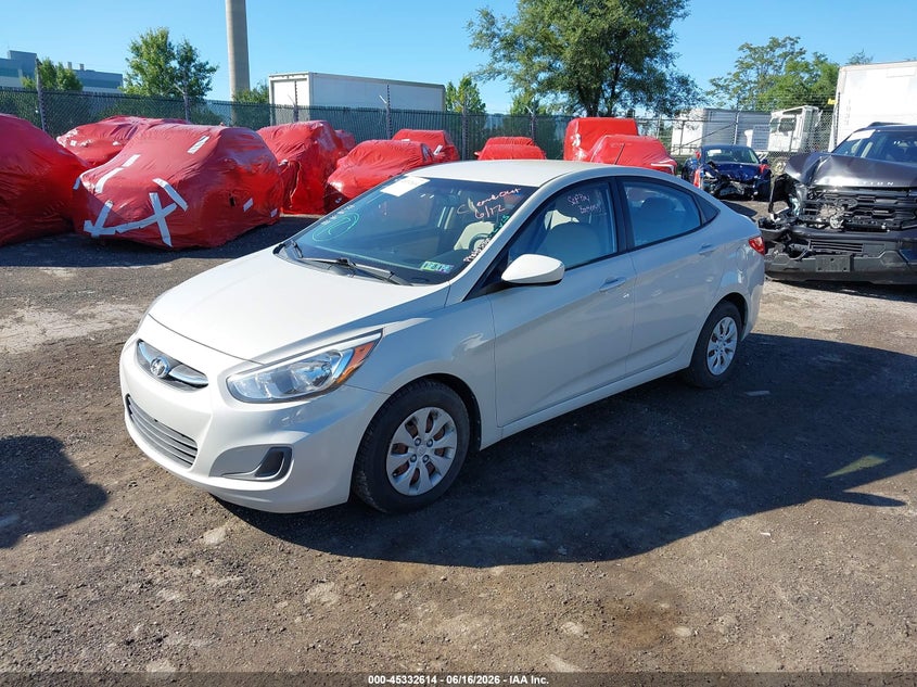 2016 Hyundai Accent VIN KMHCT4AE5GU975808 IAAI salvage auction — RIGHT REAR, Salvage (Pennsylvania), sold $1,600 on 2026-07-17 (photo 2)