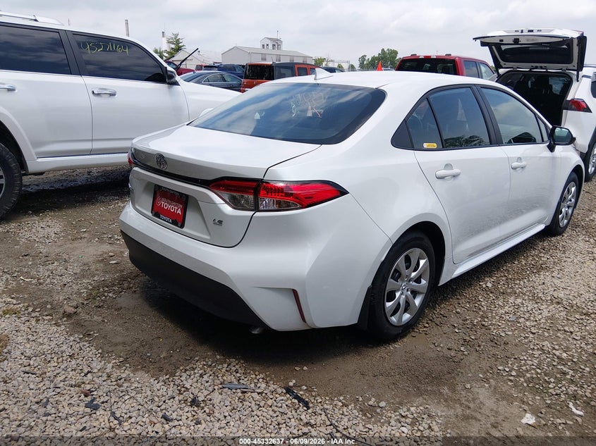 2026 Toyota Corolla VIN 5YFB4MDE0TP387556 IAAI salvage auction — UNDERCARRIAGE, Salvage Title, sold $8,150 on 2026-07-21 (photo 4)