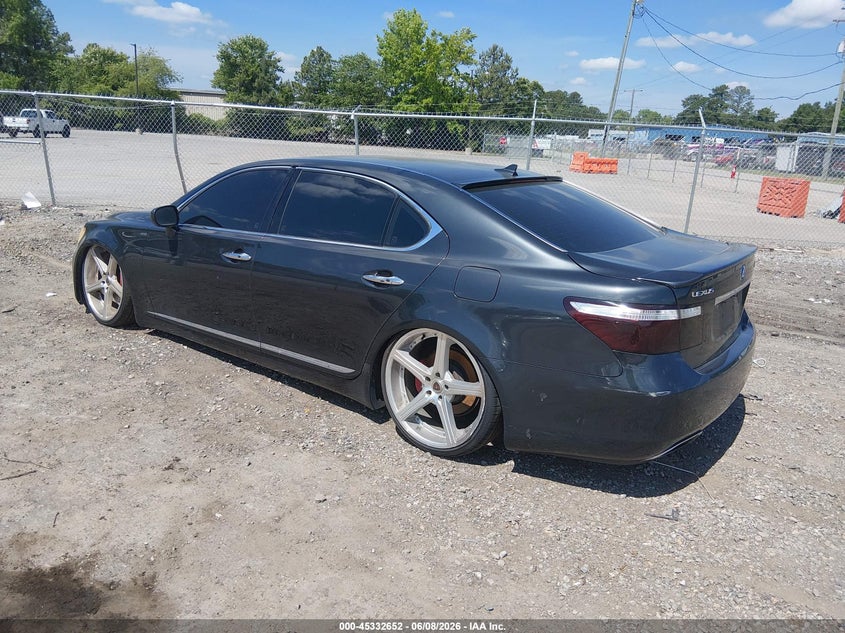2007 Lexus Ls 460 VIN JTHGL46F875018296 IAAI salvage auction — NORMAL WEAR, Clear (Virginia), sold $850 on 2026-07-10 (photo 3)
