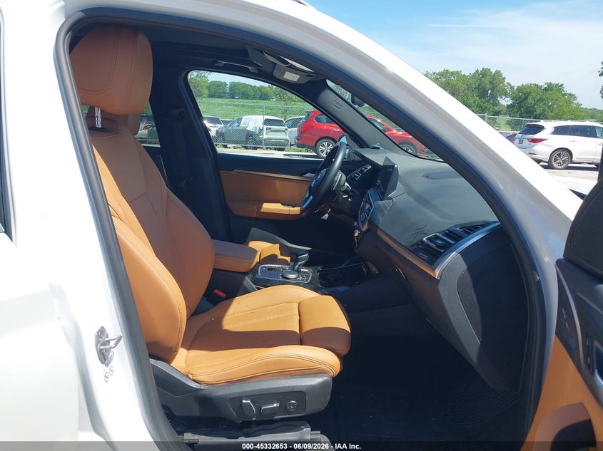 2024 BMW X3 VIN WBX57DP02RN278478 IAAI salvage auction — RIGHT FRONT, Salvage (Iowa), sold $20,200 on 2026-07-28 (photo 5)