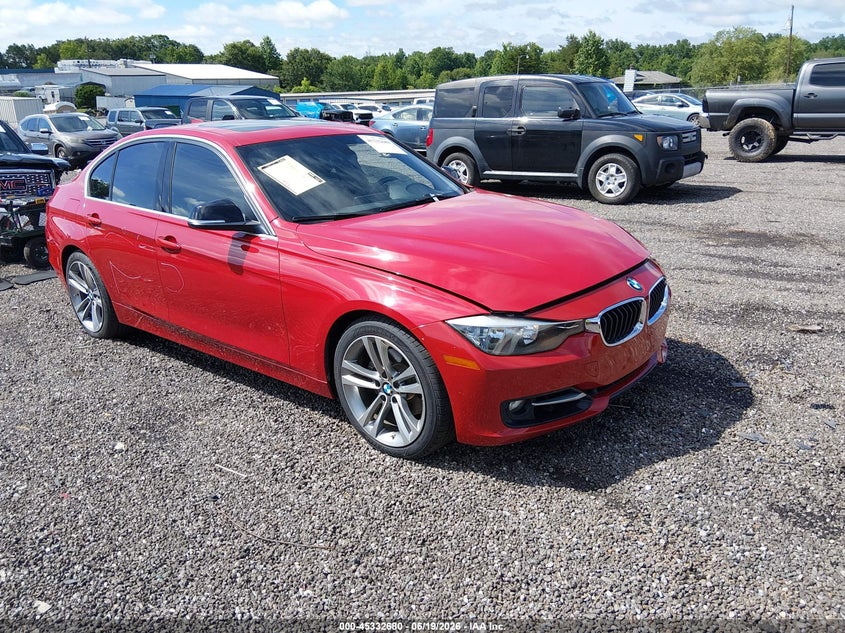 2015 BMW 3er VIN WBA3A5C55FF608467 IAAI salvage auction — FRONT & REAR, Salvage (South Carolina), sold $800 on 2026-07-21 (photo 1)