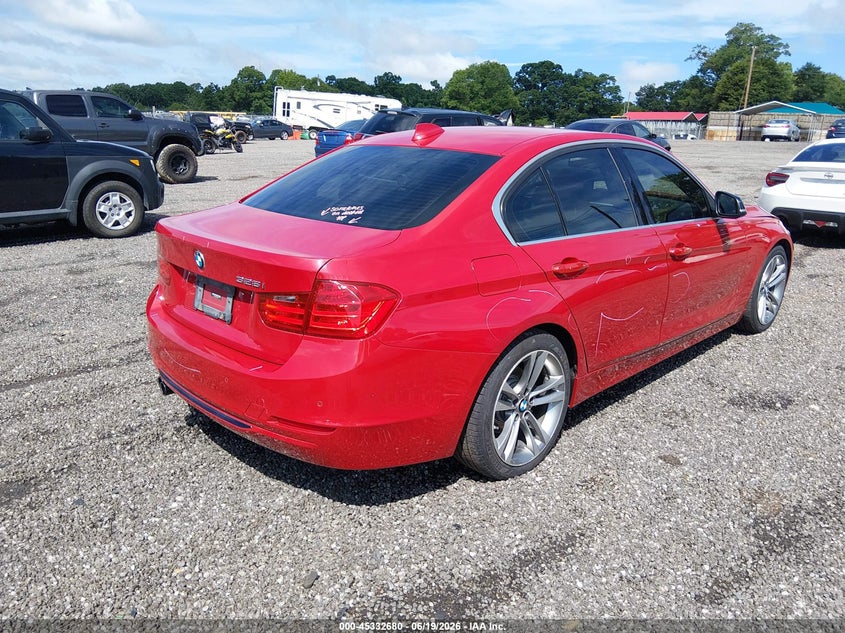 2015 BMW 3er VIN WBA3A5C55FF608467 IAAI salvage auction — FRONT & REAR, Salvage (South Carolina), sold $800 on 2026-07-21 (photo 4)