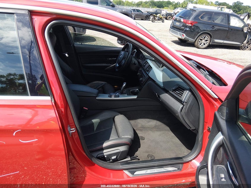 2015 BMW 3er VIN WBA3A5C55FF608467 IAAI salvage auction — FRONT & REAR, Salvage (South Carolina), sold $800 on 2026-07-21 (photo 5)