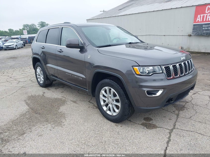 2021 Jeep Grand cherokee VIN 1C4RJFAG0MC523994 — IAAI salvage auction photo