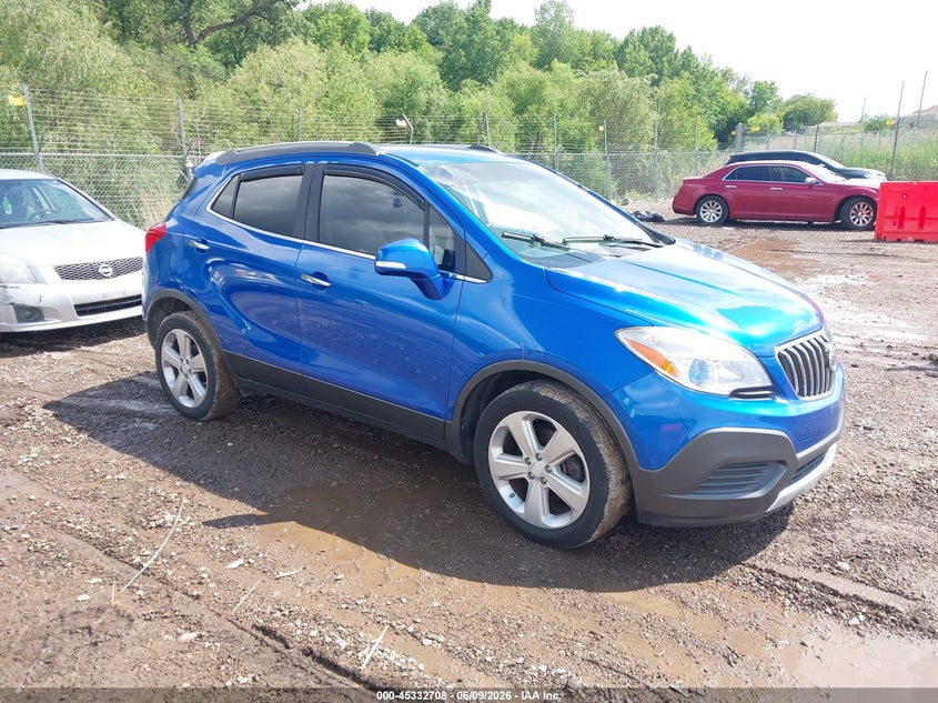 2016 Buick Encore VIN KL4CJASB2GB669152 IAAI salvage auction — RIGHT FRONT, Salvage Title, sold $325 on 2026-07-22 (photo 1)