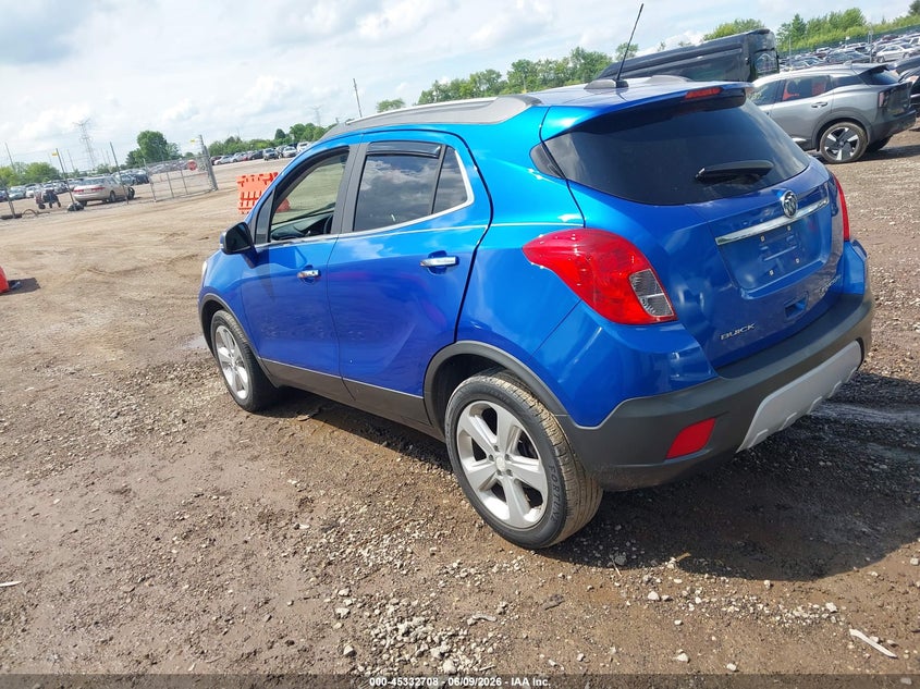 2016 Buick Encore VIN KL4CJASB2GB669152 IAAI salvage auction — RIGHT FRONT, Salvage Title, sold $325 on 2026-07-22 (photo 3)