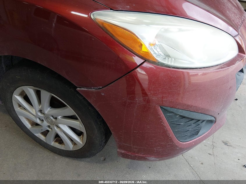 2012 Mazda 5 VIN JM1CW2BL8C0117750 IAAI salvage auction — NORMAL WEAR, Salvage Title, sold $900 on 2026-08-20 (photo 6)