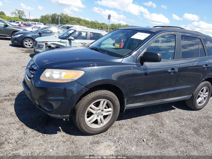 2011 Hyundai Santa fe VIN 5XYZGDAB3BG084399 IAAI salvage auction — NORMAL WEAR, Clear (Maryland), sold $1,500 on 2026-07-06 (photo 2)