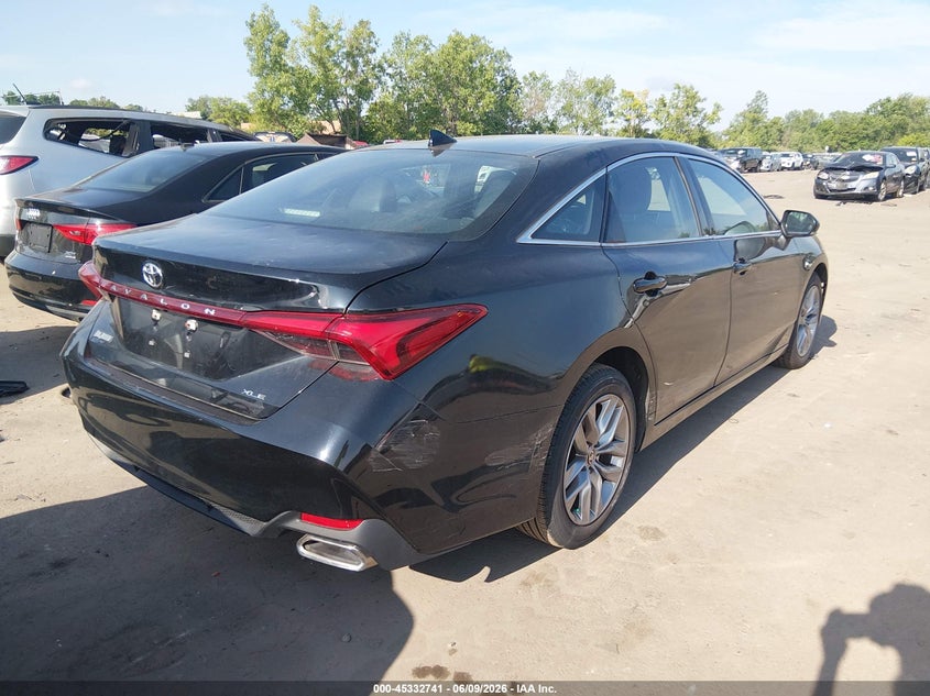 2022 Toyota Avalon VIN 4T1JZ1FB6NU078416 IAAI salvage auction — HAIL, Salvage (Ohio), sold $11,850 on 2026-07-28 (photo 4)