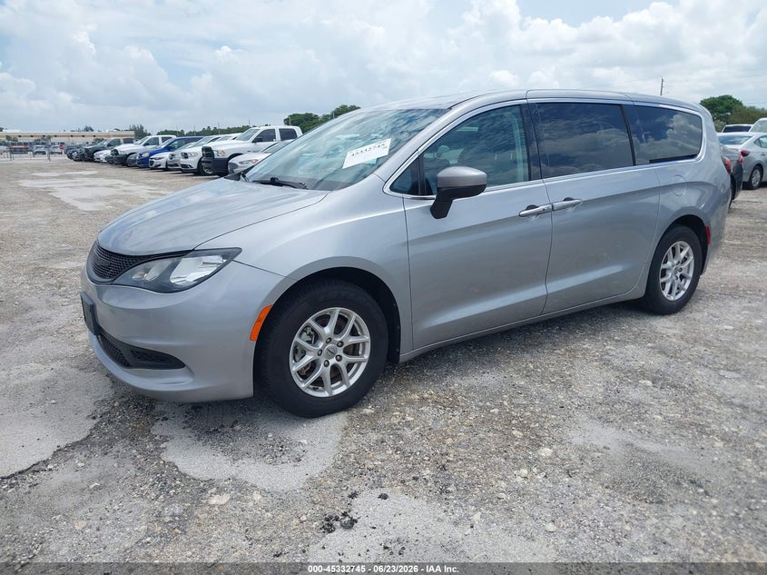 2021 Chrysler Voyager VIN 2C4RC1CG2MR568467 IAAI salvage auction — NORMAL WEAR, Sf97 (Florida), sold $10,350 on 2026-08-13 (photo 2)