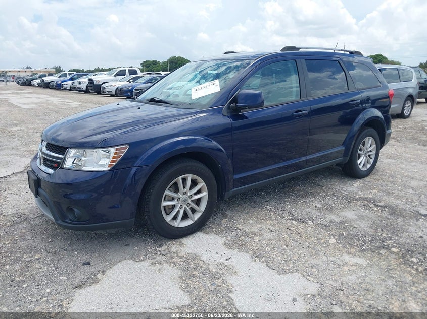 2018 Dodge Journey VIN 3C4PDCBGXJT463105 IAAI salvage auction — NORMAL WEAR, Sf97 (Florida), sold $7,025 on 2026-08-13 (photo 2)