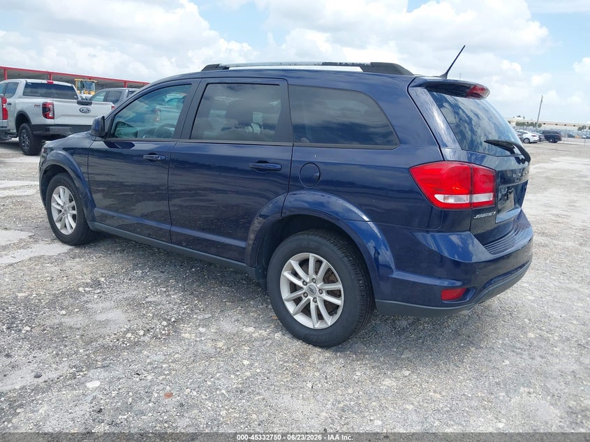 2018 Dodge Journey VIN 3C4PDCBGXJT463105 IAAI salvage auction — NORMAL WEAR, Sf97 (Florida), sold $7,025 on 2026-08-13 (photo 3)