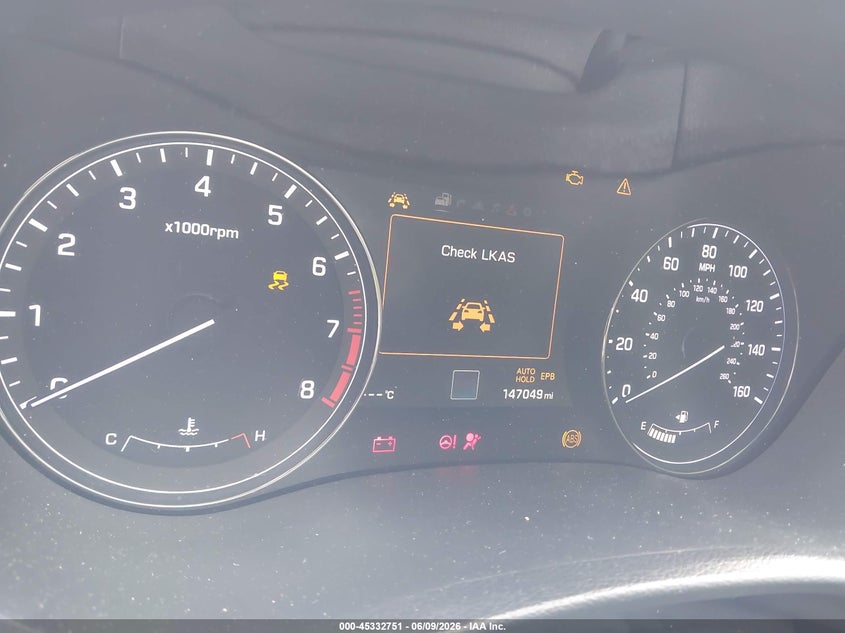 2015 Hyundai Genesis VIN KMHGN4JE1FU050159 IAAI salvage auction — FRONT & REAR, Salvage (North Carolina), sold $825 on 2026-07-27 (photo 7)